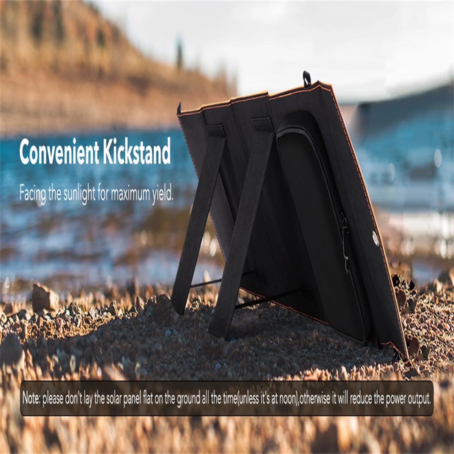 Foldable 30W Solar Panel 10000mAh Power Bank Dual Output
