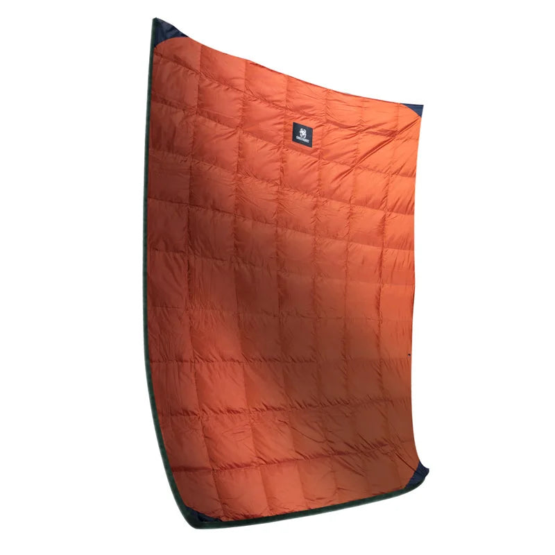OneTigris Foldable Camping Blanket 3-Season 1-Person Quilt
