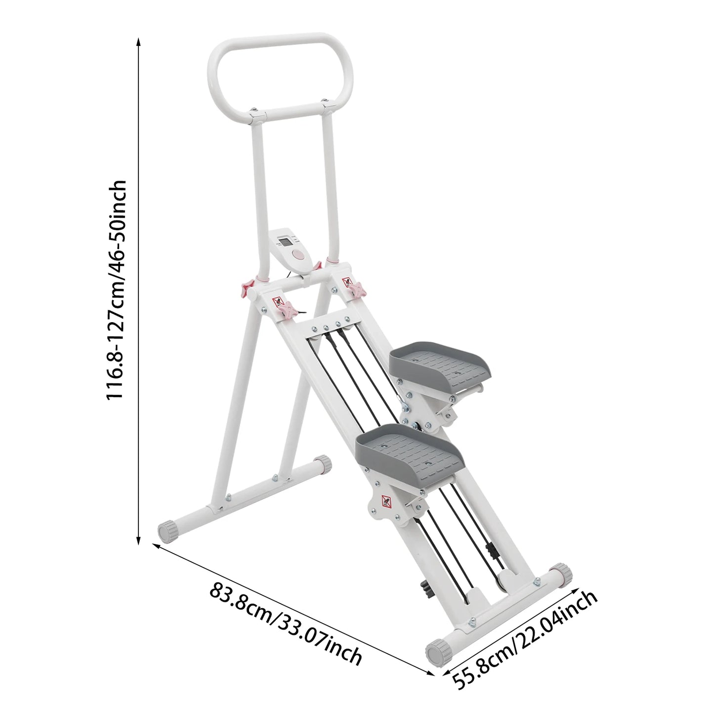 Foldable Stair Stepper For Home Gym Vertical Climber