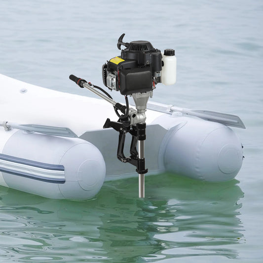 4 Stroke 7.5HP Heavy Duty Inflatable Fishing Boat Engine with Electric Start