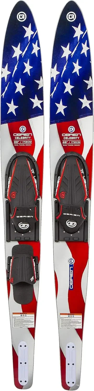 Celebrity 68 Water Ski With X7 Adjustable Bindings 17214