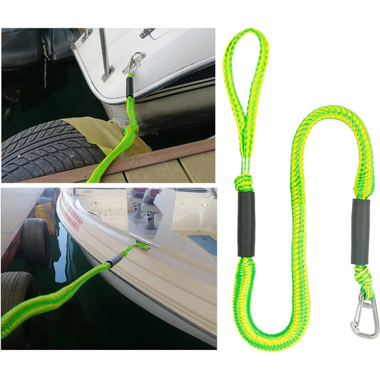 Bungee Dock Line Mooring Rope For Kayaks Jet Skis Boats And Watercraft