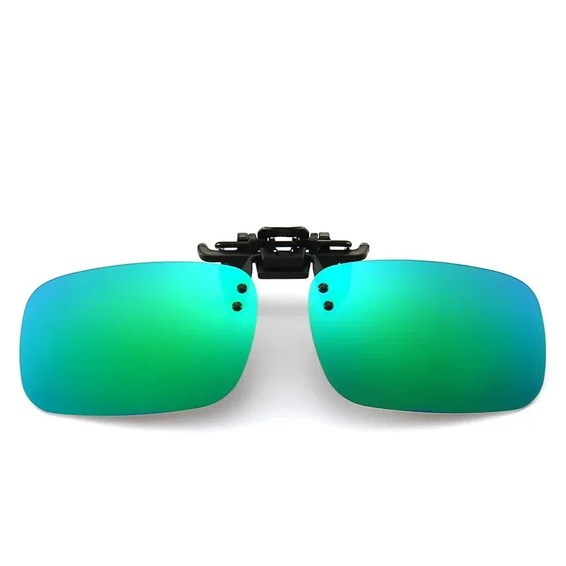 Polarized Sunglasses Clip On Driving Night Vision UV400 Outdoor Shades