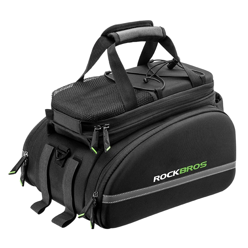 Rockbros Waterproof 35L Bicycle Carrier Bag Pannier Rear Rack Travel Bag