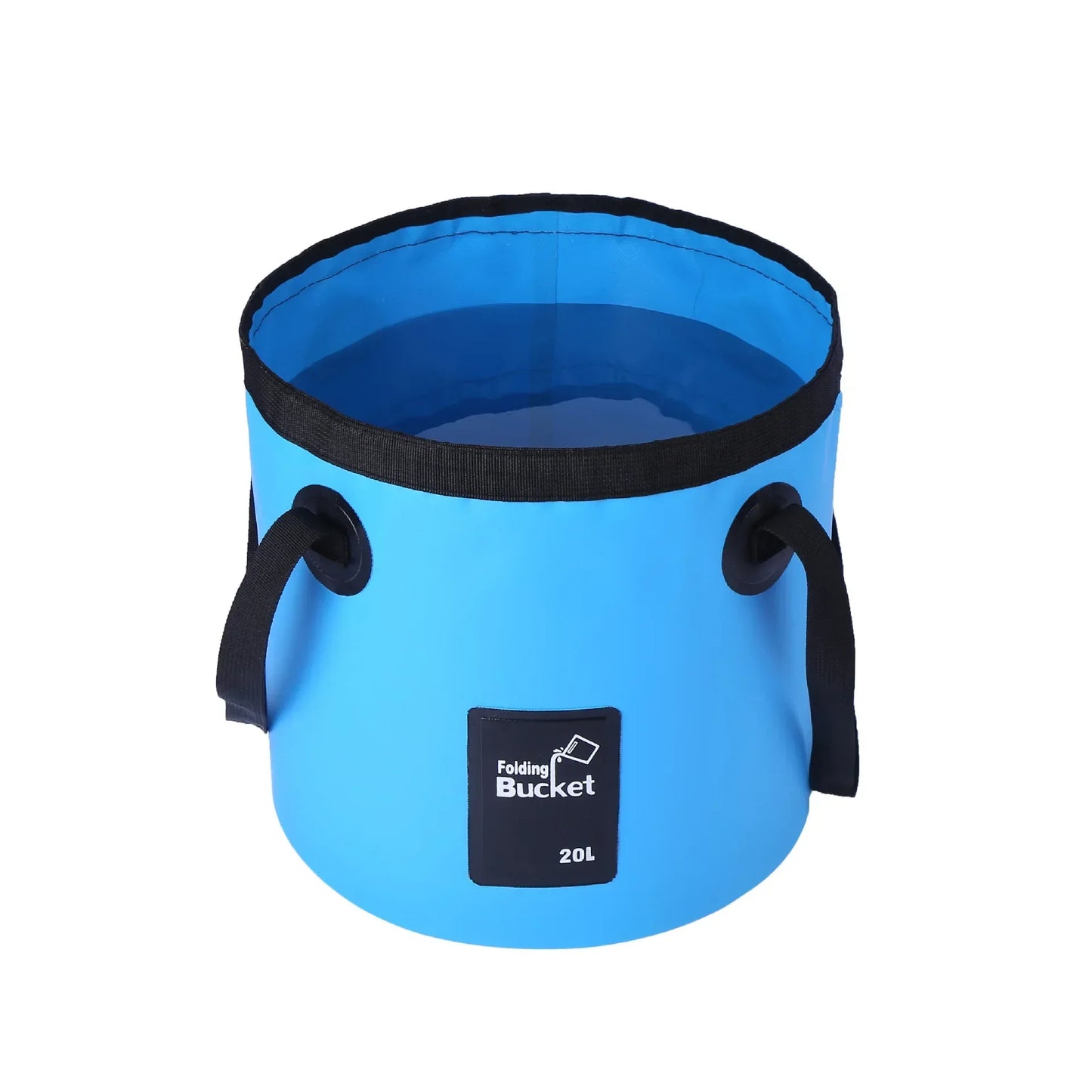 Portable Foldable Water Bucket 12L 20L For Camping Hiking Travel Fishing