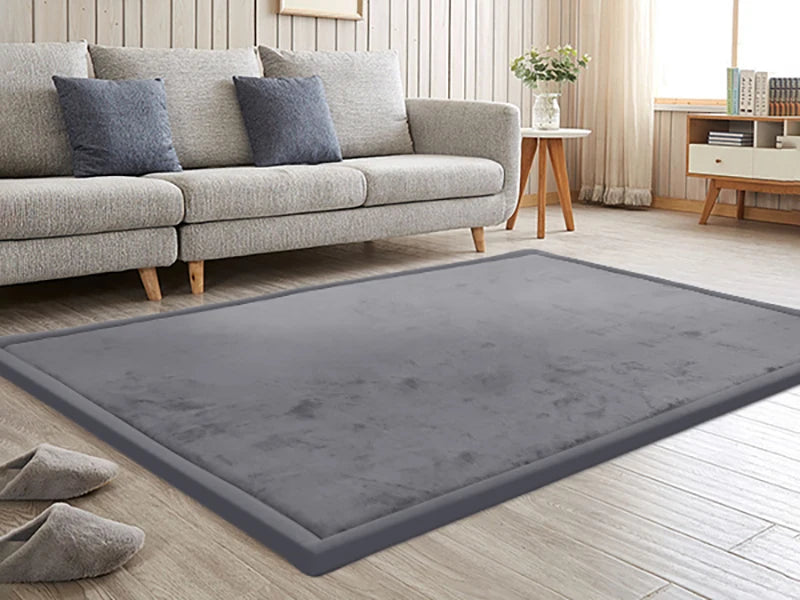 Huloo Sleep Large 1.3 Inch Thick Tatami Baby Crawling Mat Non Slip Nursery Rug