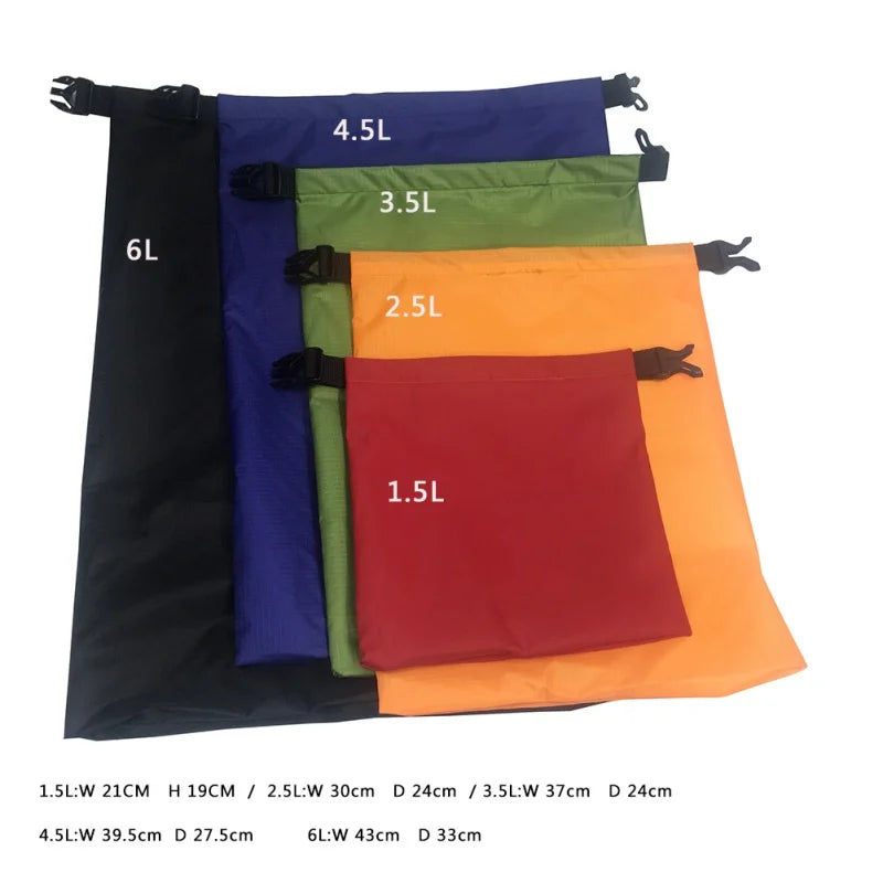 5L Waterproof Dry Bag For Camping Hiking Kayaking Rafting Outdoor Gear Storage