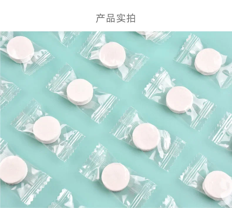 Portable Compressed Bath Towels Pack 10 To 100 Disposable Makeup Wipes Nonwoven