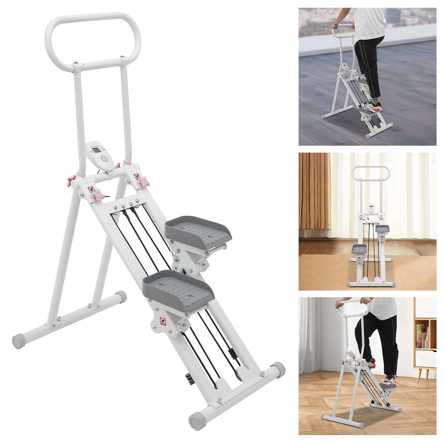 Foldable Stair Stepper For Home Gym Vertical Climber