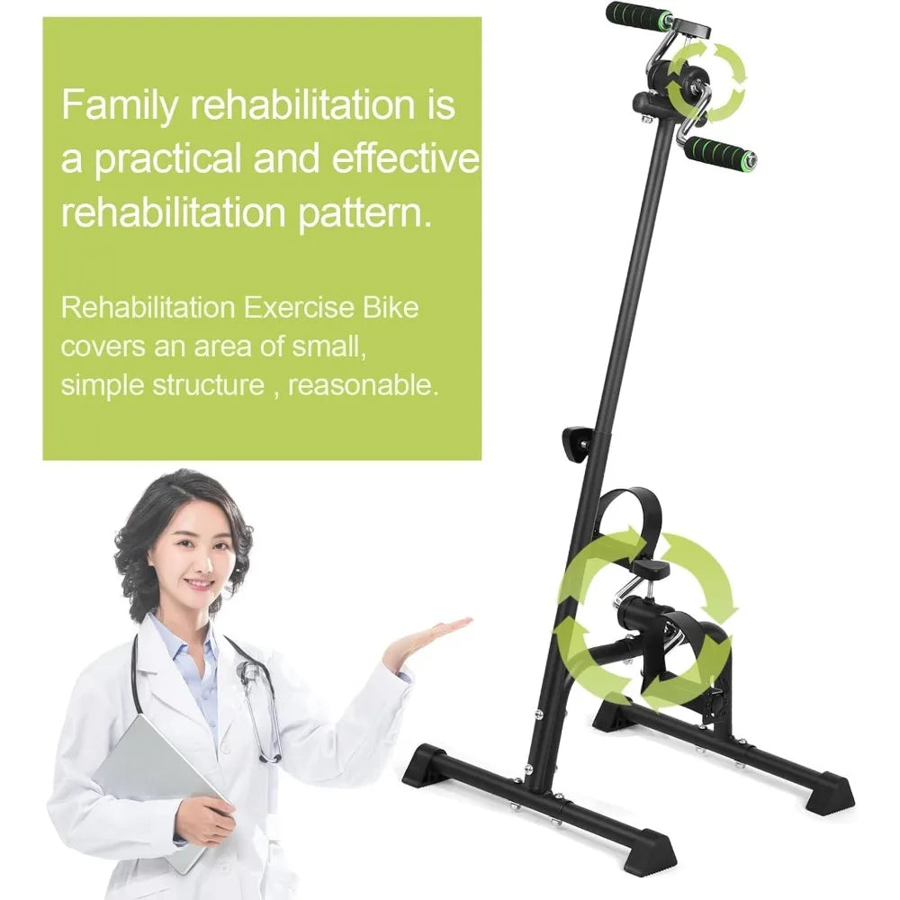 Senior Exercise Bike Pedal Exerciser for Arms Legs Knees