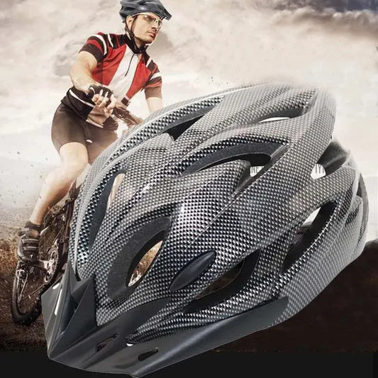 Lightweight Cycling Helmet With Comfort Lining For Adults Mountain Bike