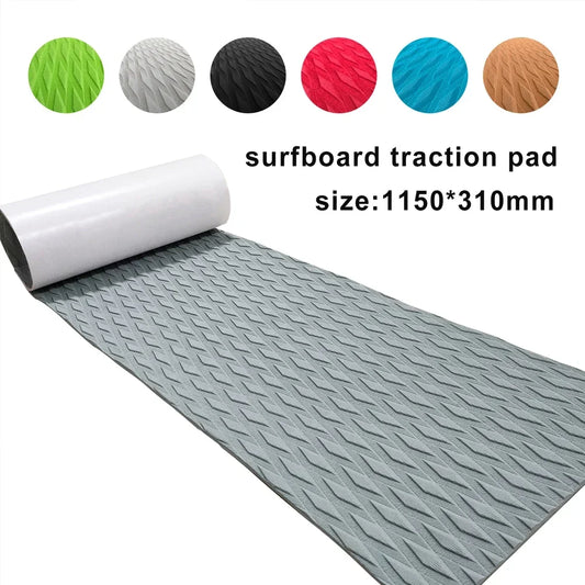 EVA Foam Anti-Skid Surfboard Traction Pads Non-Slip Diamond Grip Mat 1150x310mm