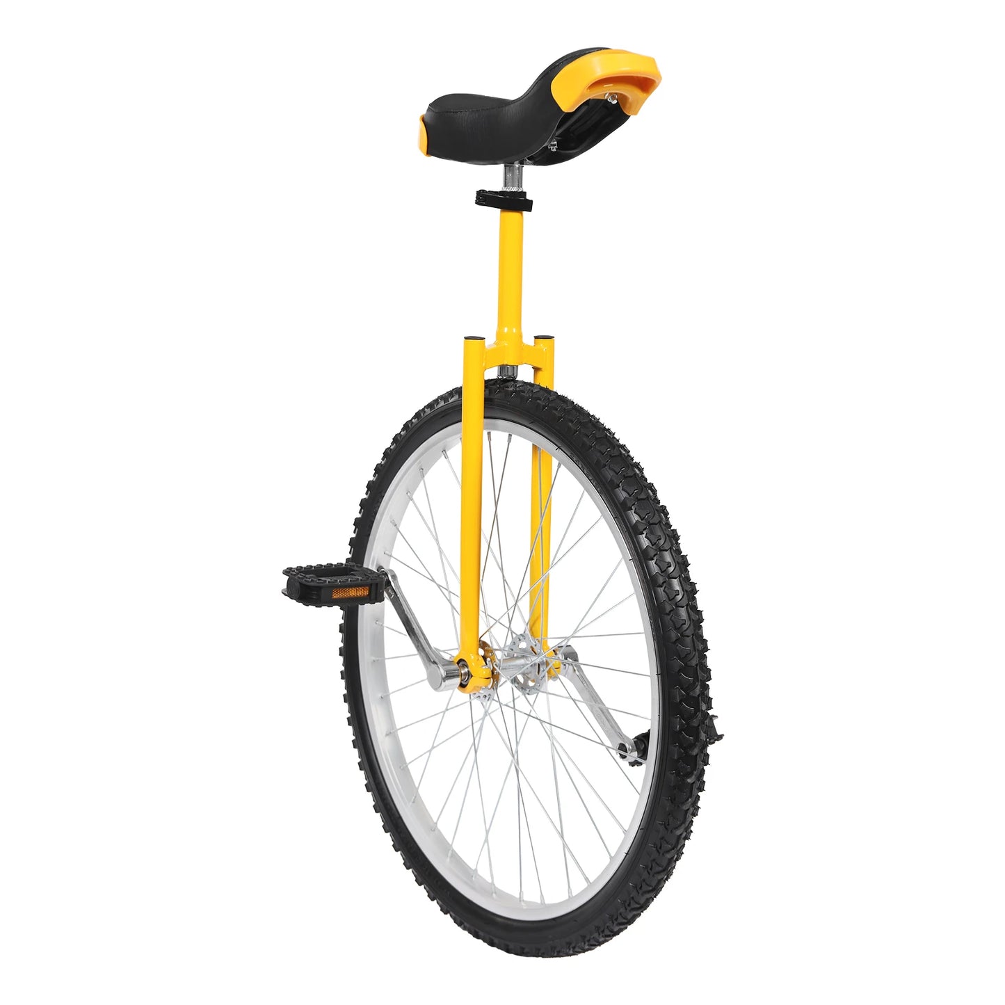 24 Inch Adjustable Steel Unicycle Balance Training