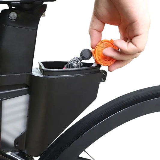 Teardrop Seatpost Bag For Road Bikes Hard Shell Large Capacity