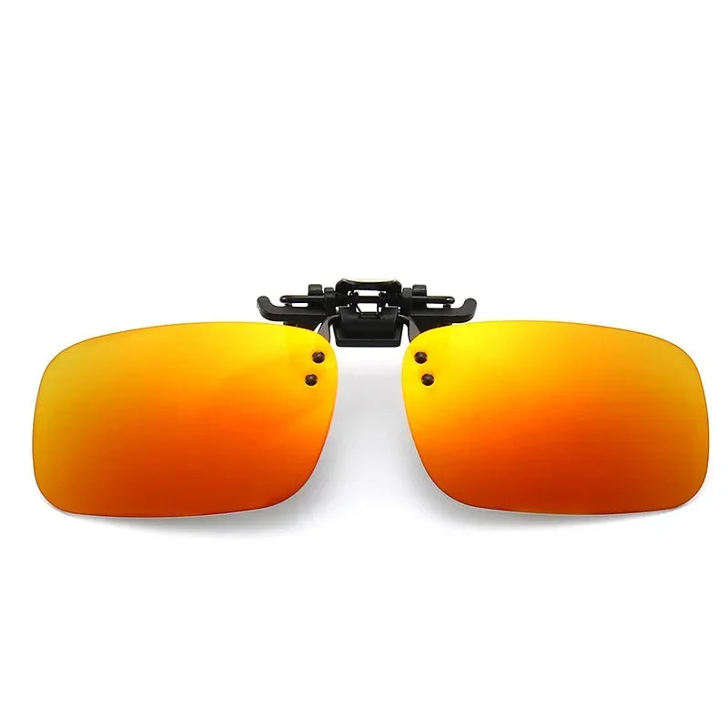 Polarized Sunglasses Clip On Driving Night Vision UV400 Outdoor Shades