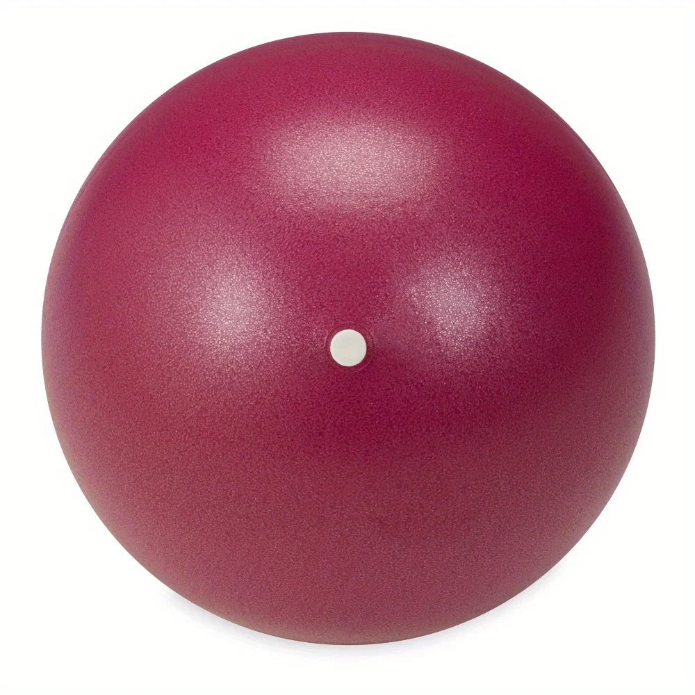 9 Inch Yoga Ball for Dynamic Exercises and Abdominal Targeting Soft Lightweight Fitness Equipment