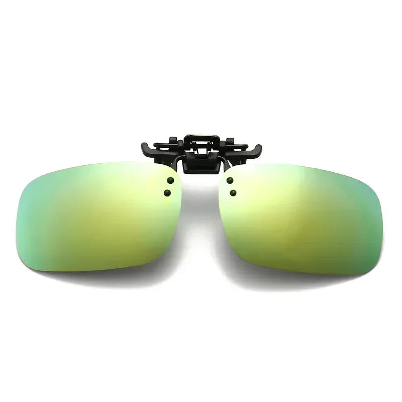 Polarized Sunglasses Clip On Driving Night Vision UV400 Outdoor Shades