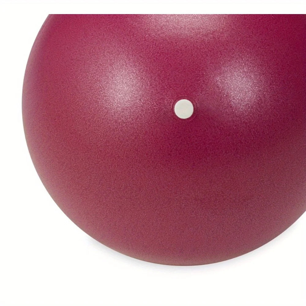 9 Inch Yoga Ball for Dynamic Exercises and Abdominal Targeting Soft Lightweight Fitness Equipment