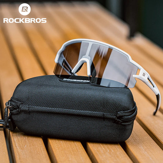 RockBros Cycling Glasses Photochromic Polarized UV400 Eyewear