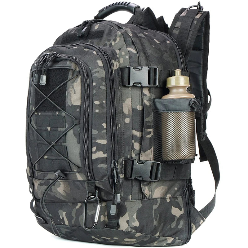 Tactical Military Backpack 55 L Molle Daypack Bug Out Bag For Hiking