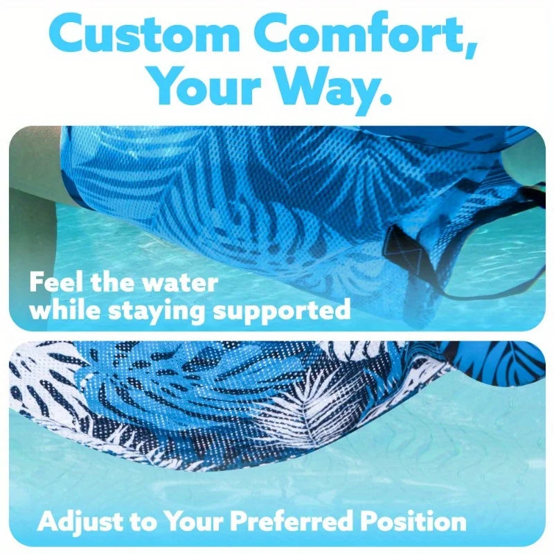 Joyfy Leaf Inflatable Pool Chair Lounger For Adults Two Pack