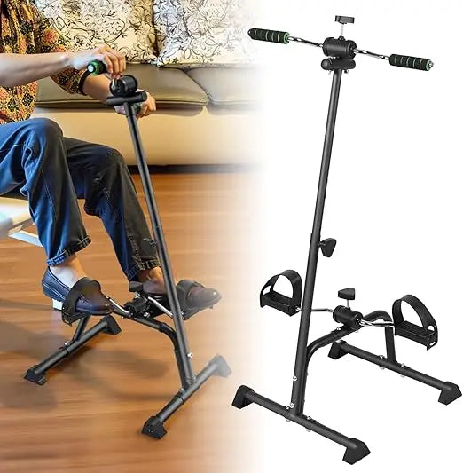 Senior Exercise Bike Pedal Exerciser for Arms Legs Knees