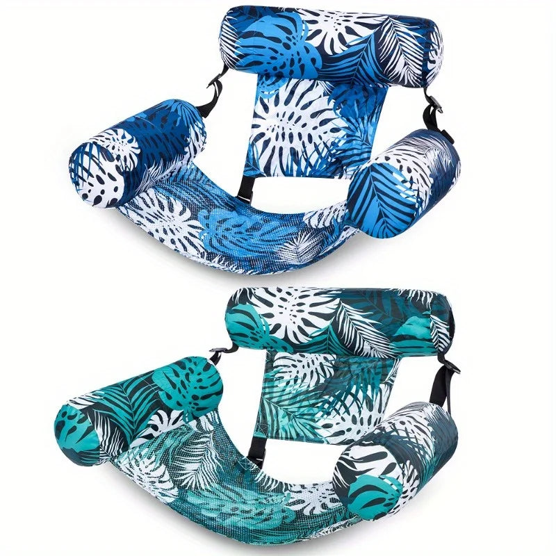 Joyfy Leaf Inflatable Pool Chair Lounger For Adults Two Pack