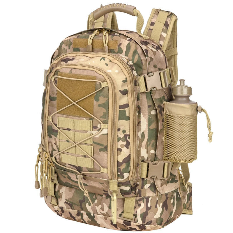 Tactical Military Backpack 55 L Molle Daypack Bug Out Bag For Hiking