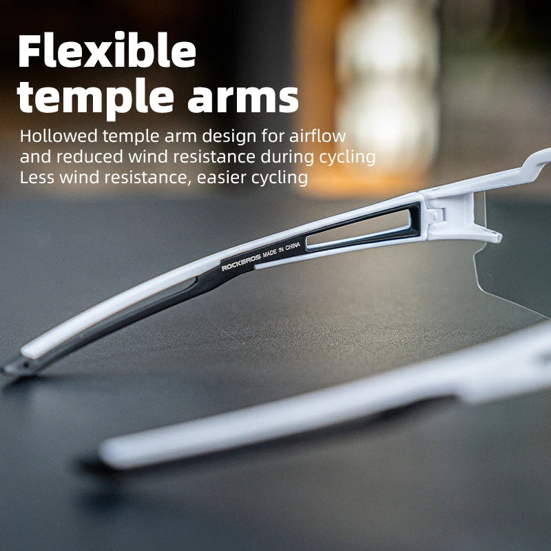 RockBros Cycling Glasses Photochromic Polarized UV400 Eyewear