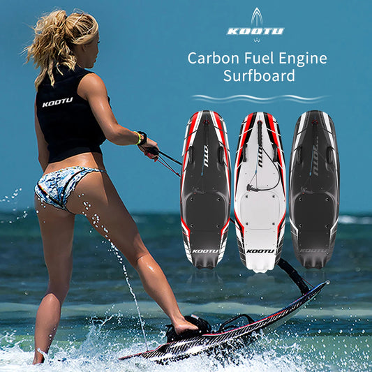 KOTU Lightweight Carbon Fiber Gasoline Surfboards with 109cc Engine