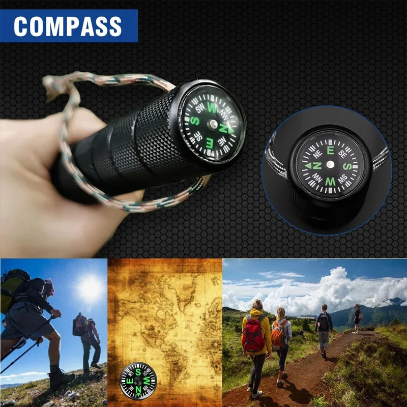 Multi Functional Outdoor Camping Axe With Detachable Head Portable Survival Axe For Firewood Chopping And Camp Tasks