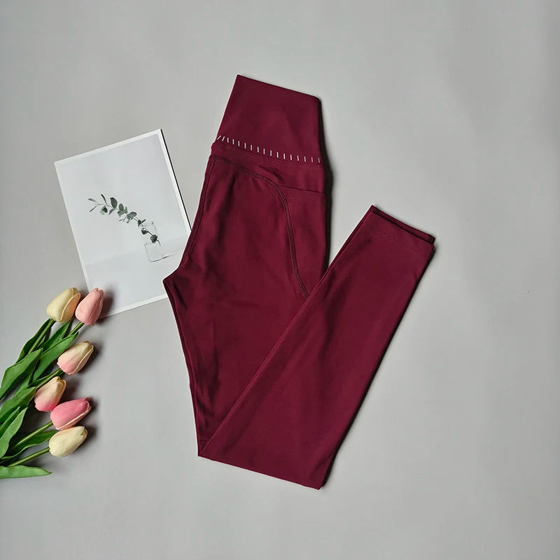 High Waist Push Up Fitness Leggings Women Yoga Pants Nude