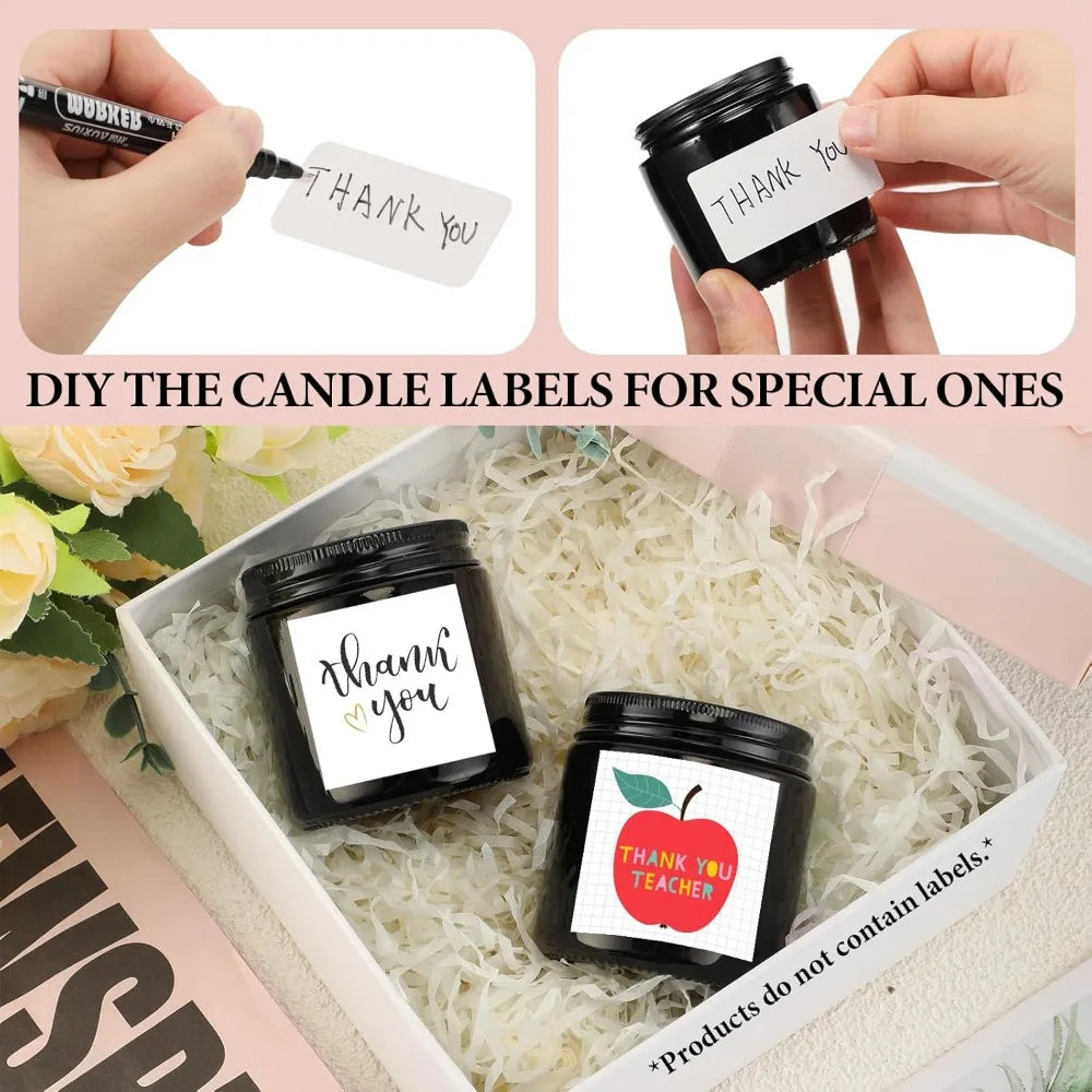 Mini Mason Jar Candles 50 Pack Ten Fragrances Scented Aromatherapy Gifts