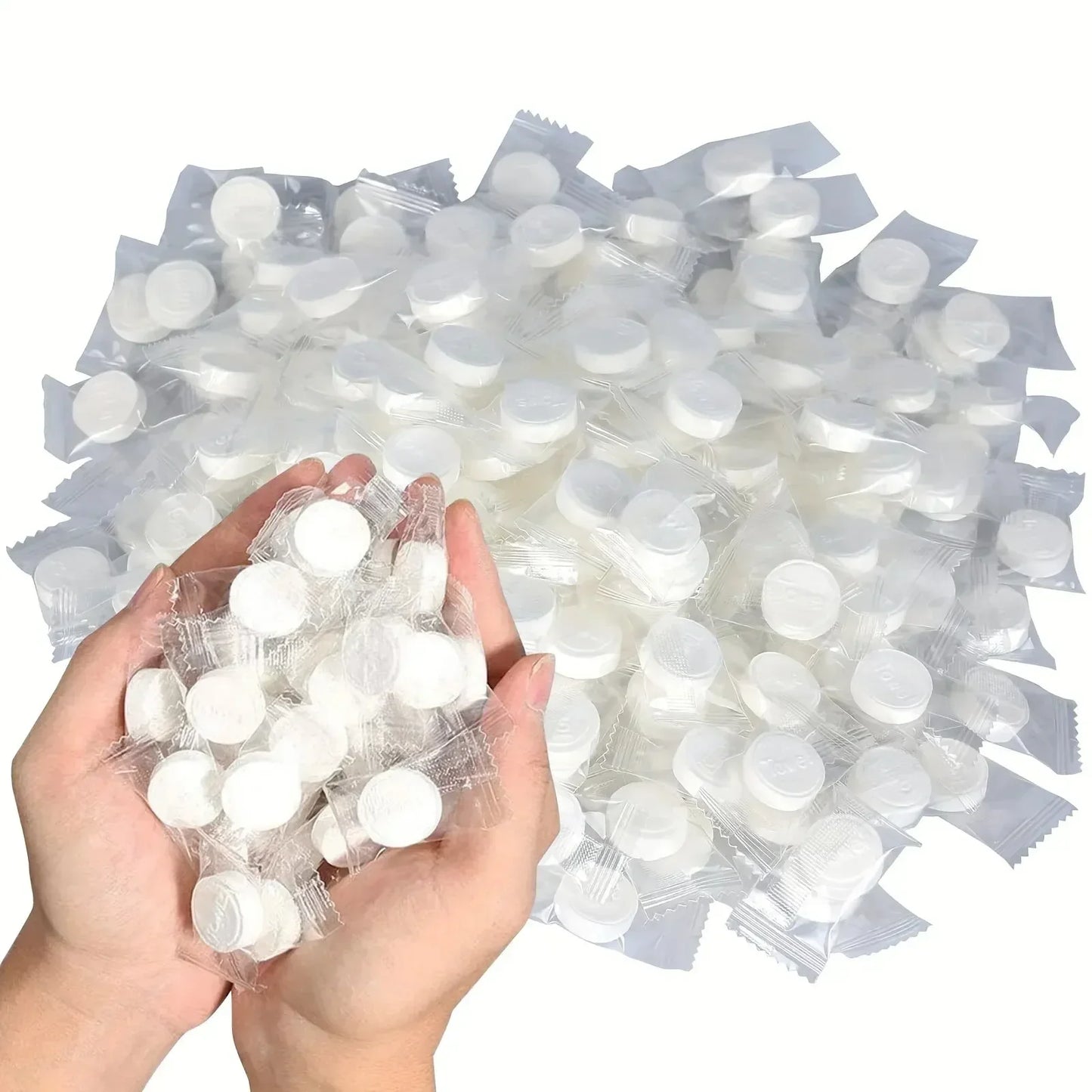 Portable Compressed Bath Towels Pack 10 To 100 Disposable Makeup Wipes Nonwoven