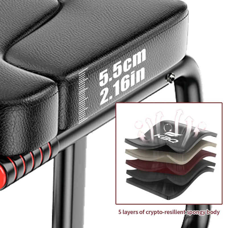 Home Inverted Stool With Double Armrest Yoga Headrest Bench For Balance Training