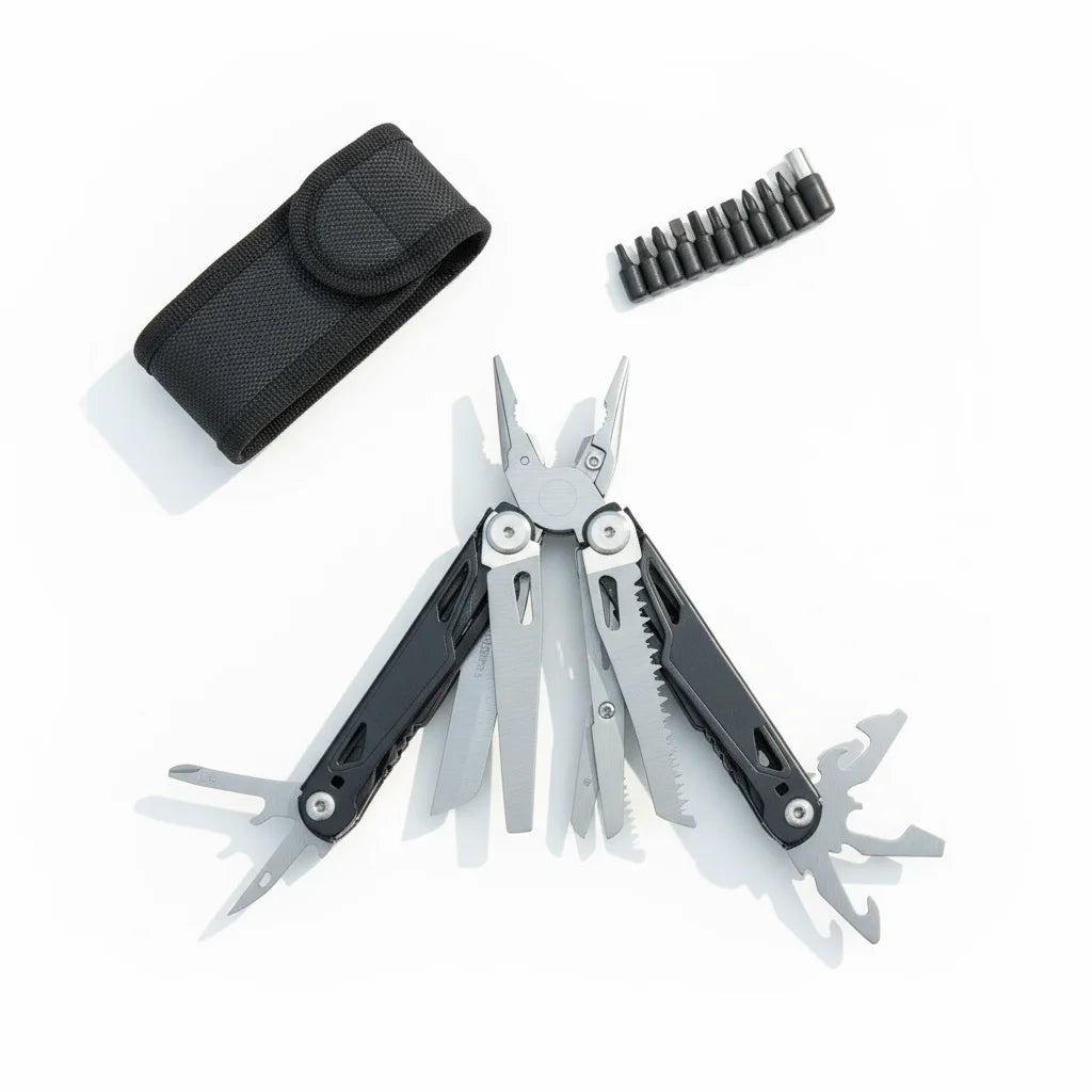 27 In 1 Multitool Pliers Stainless Steel Survival Tool For Camping Fishing