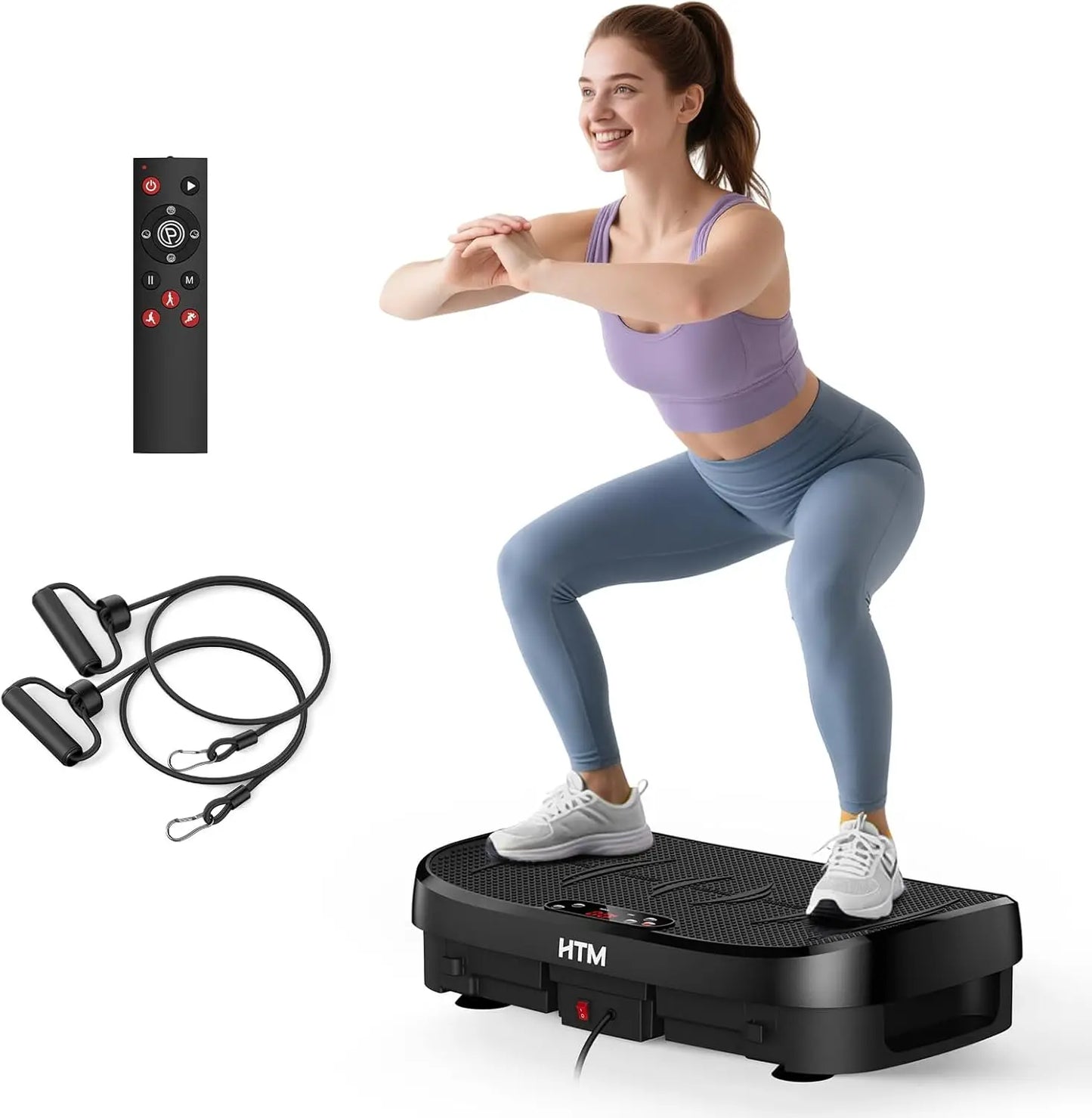 Vibration Plate Fitness Multi-Function Trainer with 120 Levels