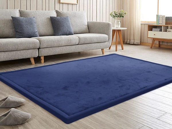 Huloo Sleep Large 1.3 Inch Thick Tatami Baby Crawling Mat Non Slip Nursery Rug