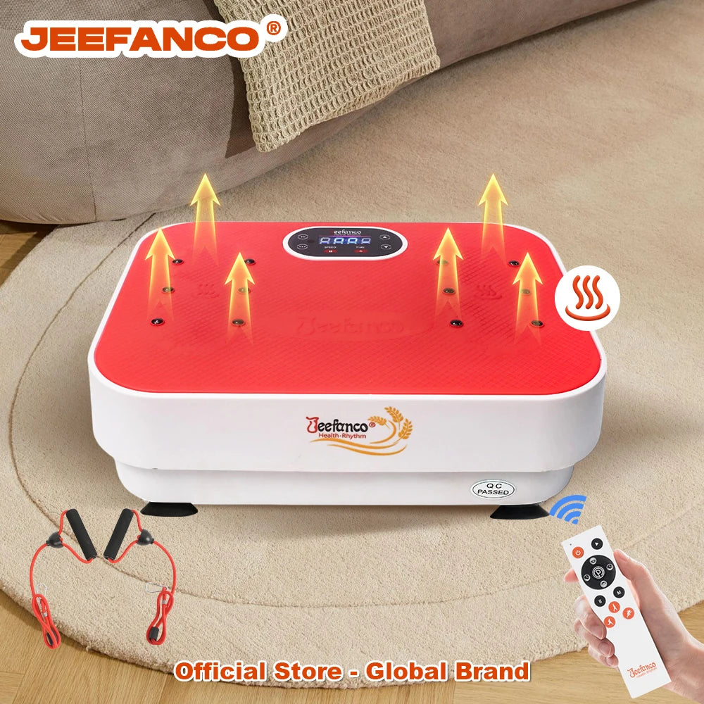 Vertical Vibration Plate Seniors & Teens Silicone Surface Magnetic Heating Fitness Home Efficient Resonance Fitness Machine