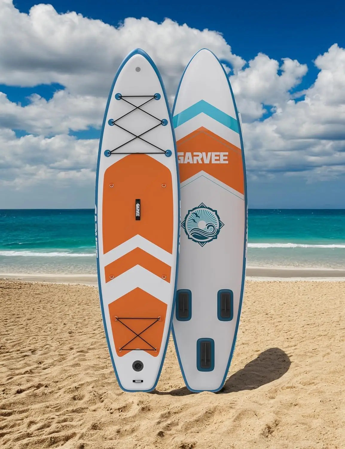 Inflatable Stand Up Paddle Board Ten Point Six Foot With Non Slip EVA Deck