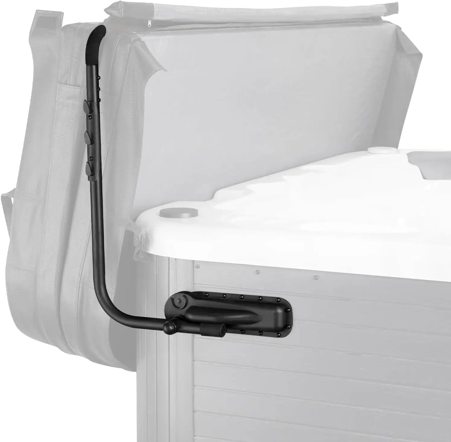 Adjustable Hot Tub Cover Lift for Spa 31.5 to 41.3 Inches Height 69 to 100.5 Inches Width