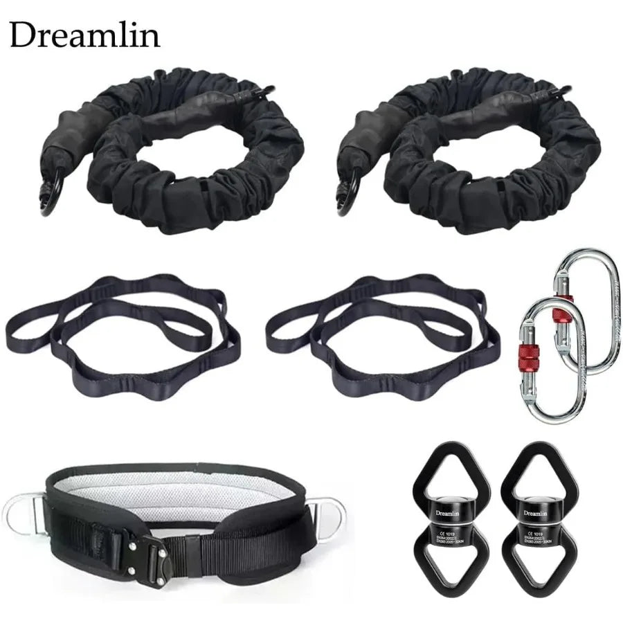 Back Somersault Bungee Trainer For Backward Flips Gymnastics Spotting Taekwondo
