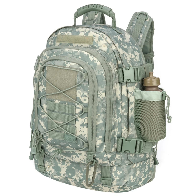 Tactical Military Backpack 55 L Molle Daypack Bug Out Bag For Hiking