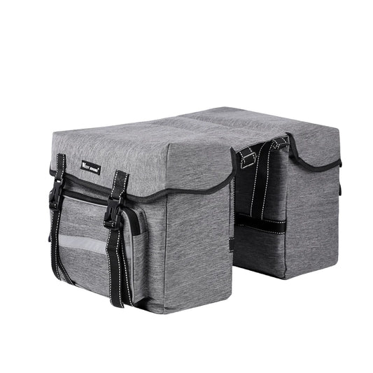 Waterproof Bicycle Rear Rack Pannier Bag With Reflective Strips