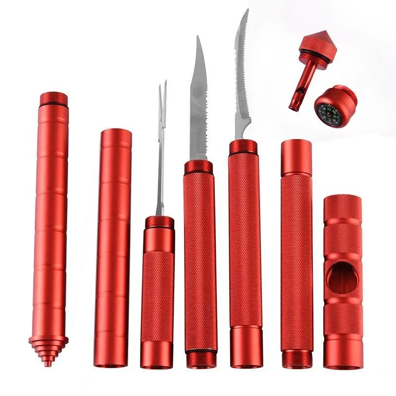 CEOI GWOK Multi Functional Compass Detachable Walking Stick Trekking Poles